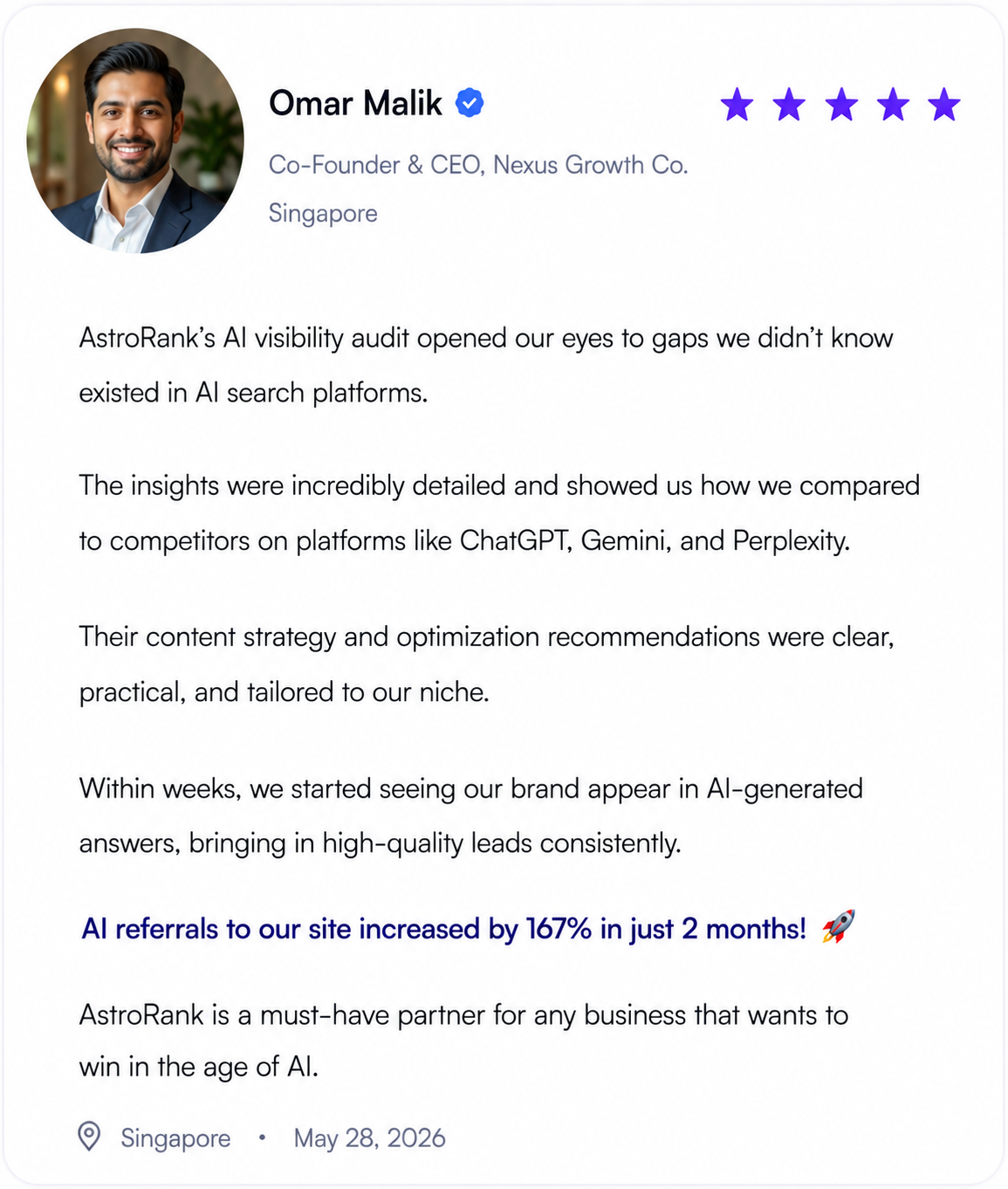 Customer review 8